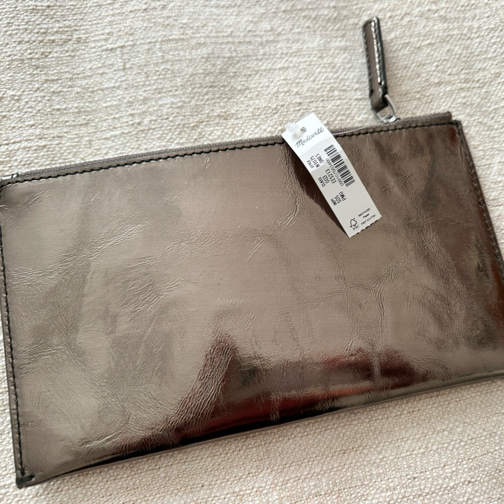 Madewell Metallic gold Wallet